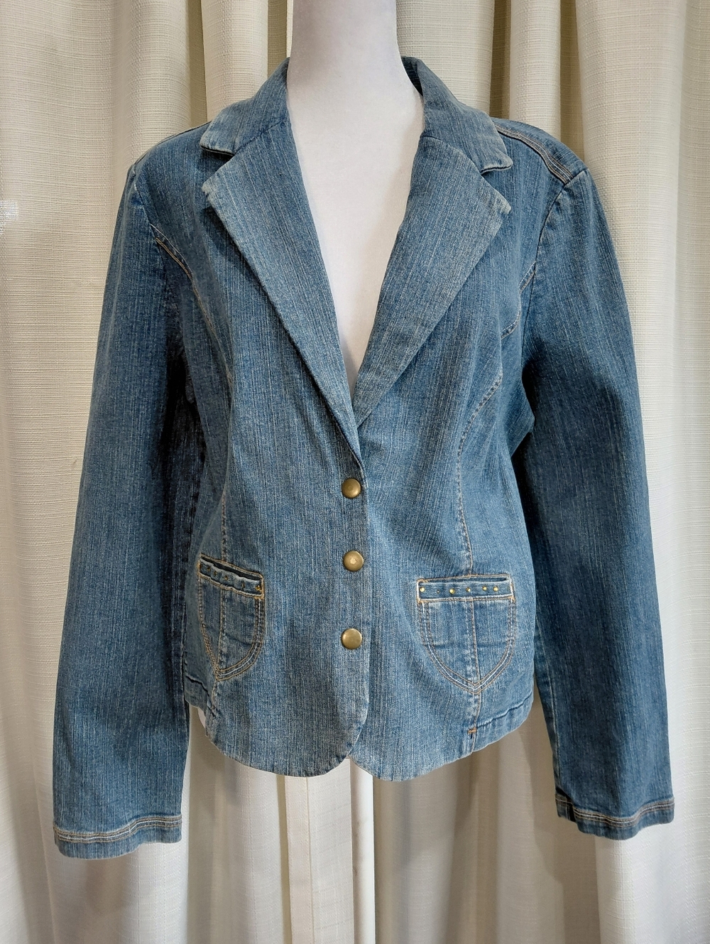 NWT Casual Corner Jean Jacket